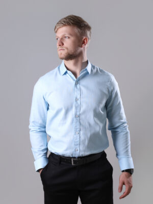 Camisa Masc. REF: 203 - Azul Céu