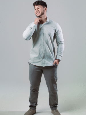 Camisa Flame Masc. Verde