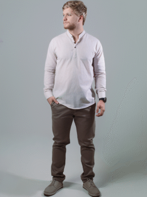 Bata Flame Masc. Palha