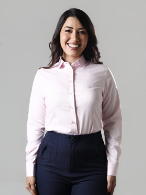 Camisa Premium Lux Xury Fem. Bambu Rosa