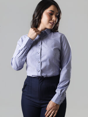 Camisa Premium Lux Xury Fem. Twill Xadrez II